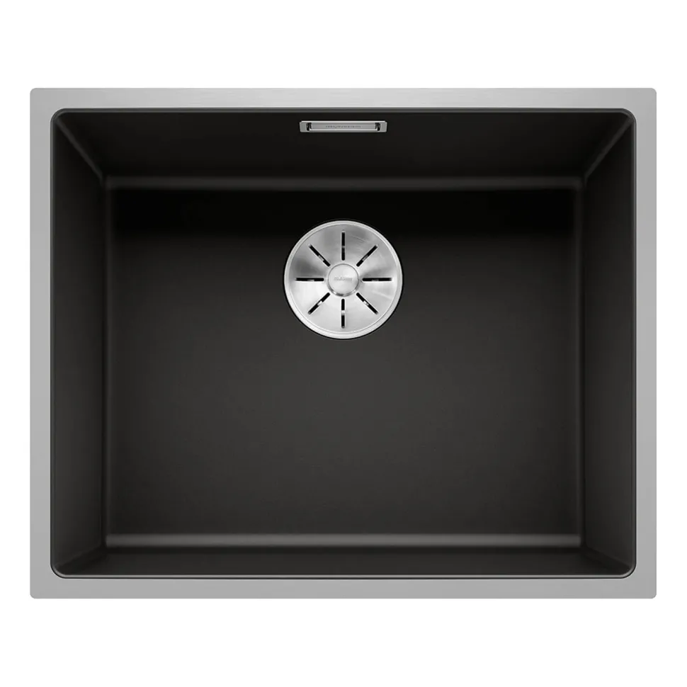Blanco Subline 500-IF Silgranit Composite Kitchen Sink & Waste with Steel Frame - 543 x 443mm