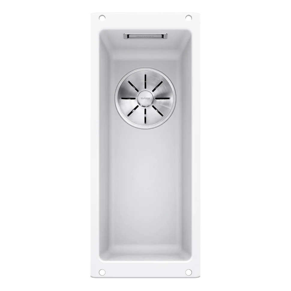 Blanco Subline 160-U 0.5 Bowl Undermount Silgranit Composite Kitchen Sink & Waste - 190 x 460mm