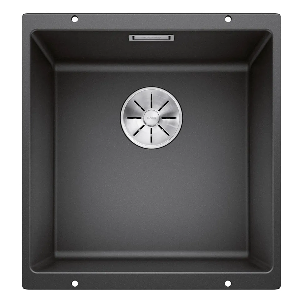 Blanco Subline 400-U Compact 1 Bowl Undermount Silgranit Composite Kitchen Sink & Waste - 430 x 460mm
