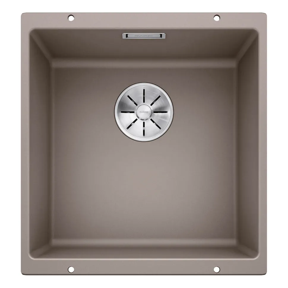 Blanco Subline 400-U Compact 1 Bowl Undermount Silgranit Composite Kitchen Sink & Waste - 430 x 460mm