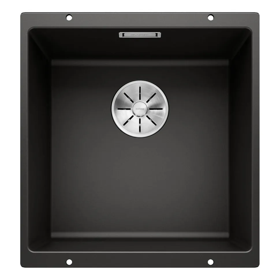 Blanco Subline 400-U Compact 1 Bowl Undermount Silgranit Composite Kitchen Sink & Waste - 430 x 460mm