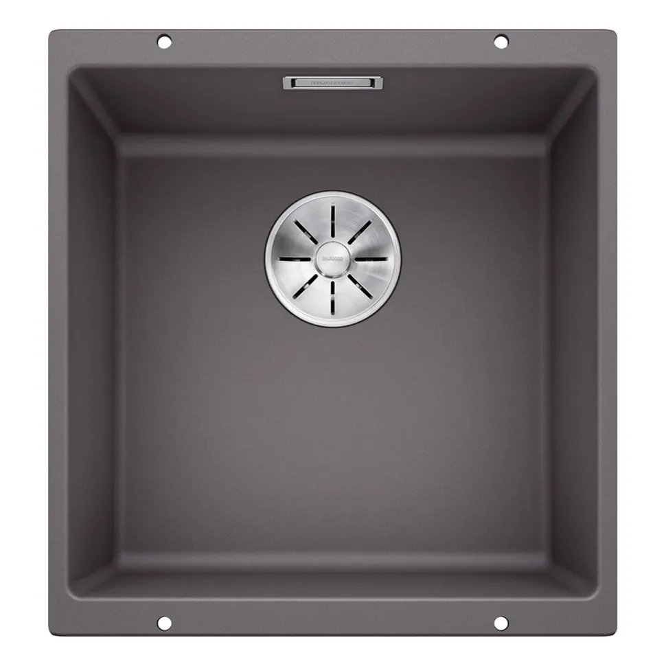 Blanco Subline 400-U Compact 1 Bowl Undermount Silgranit Composite Kitchen Sink & Waste - 430 x 460mm