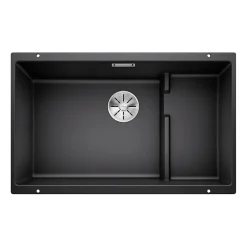Blanco Subline 700-U Extra Large Stepped 1 Bowl Undermount Silgranit Composite Kitchen Sink & Waste - 730 x 460mm