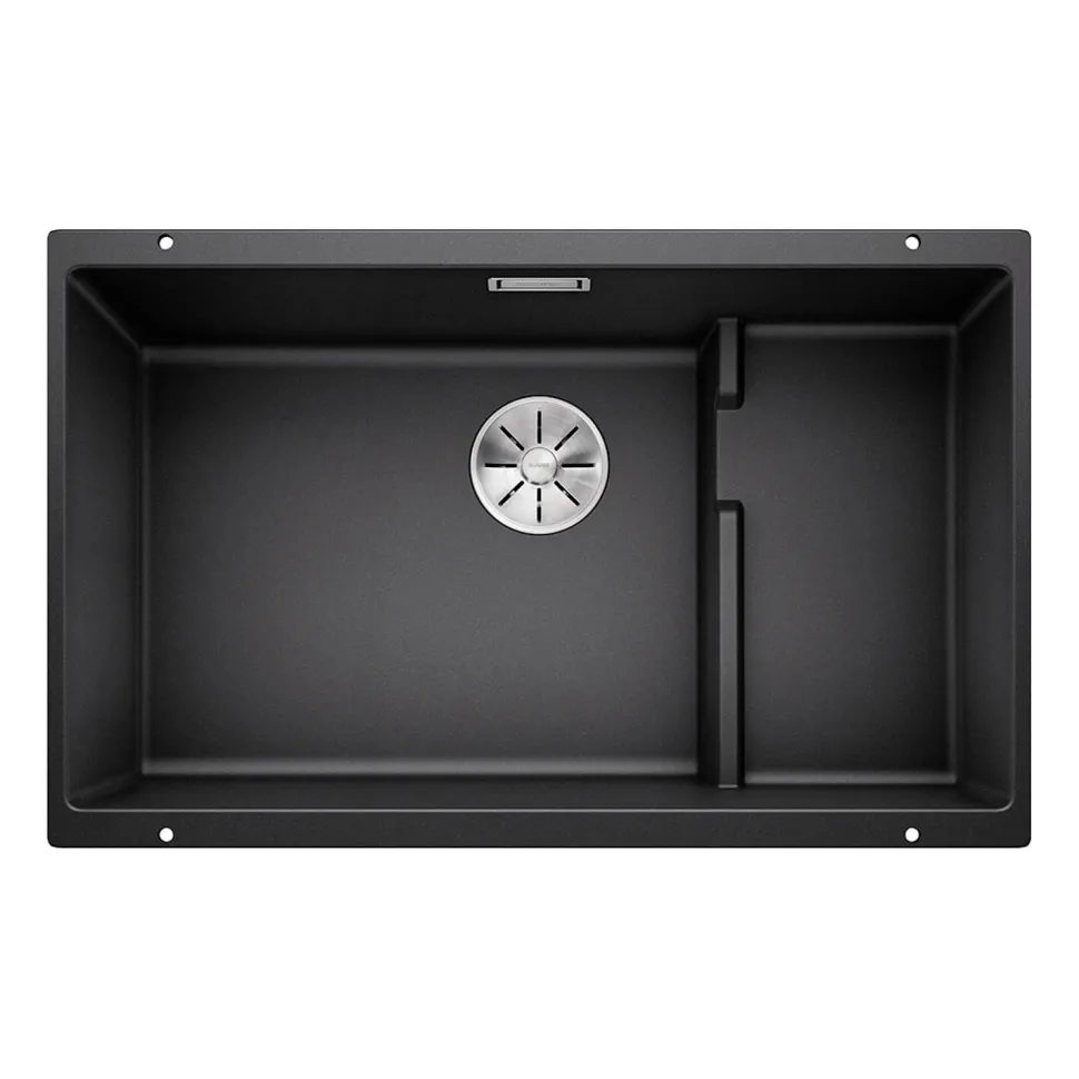 Blanco Subline 700-U Extra Large Stepped 1 Bowl Undermount Silgranit Composite Kitchen Sink & Waste - 730 x 460mm