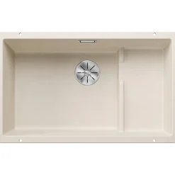 Blanco Subline 700-U Extra Large Stepped 1 Bowl Undermount Silgranit Composite Kitchen Sink & Waste - 730 x 460mm