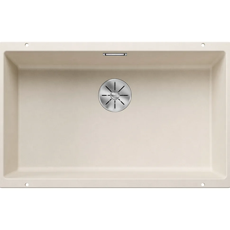 Blanco Subline 700-U Large 1 Bowl Undermount Silgranit Composite Kitchen Sink & Waste - 730 x 460mm