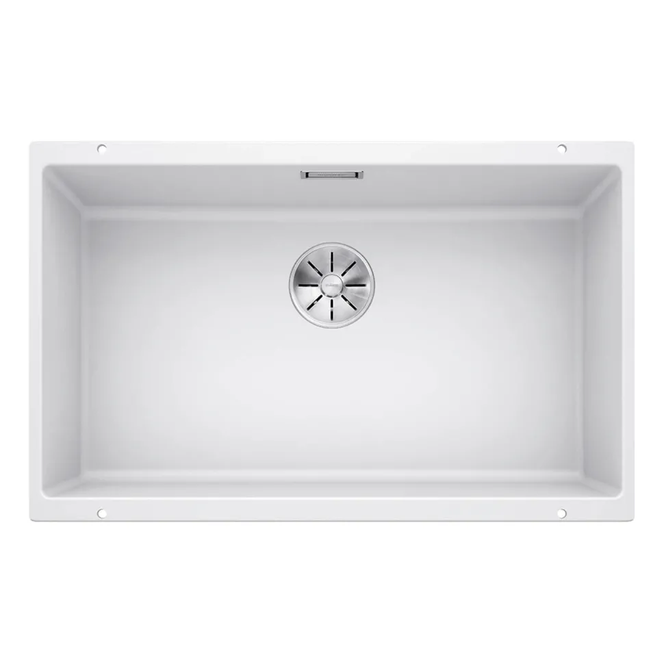 Blanco Subline 700-U Large 1 Bowl Undermount Silgranit Composite Kitchen Sink & Waste - 730 x 460mm