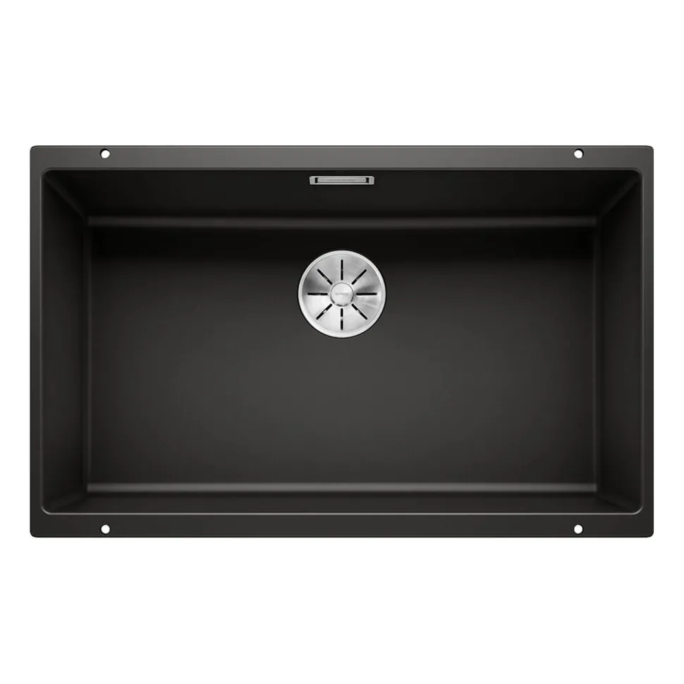 Blanco Subline 700-U Large 1 Bowl Undermount Silgranit Composite Kitchen Sink & Waste - 730 x 460mm