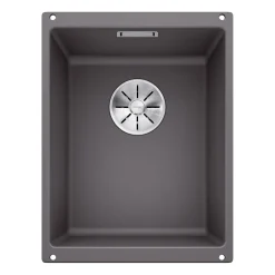 Blanco Subline 320-U Ultra Compact 1 Bowl Undermount Silgranit Composite Kitchen Sink & Waste - 350 x 460mm