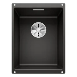 Blanco Subline 320-U Ultra Compact 1 Bowl Undermount Silgranit Composite Kitchen Sink & Waste - 350 x 460mm