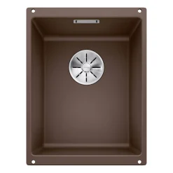 Blanco Subline 320-U Ultra Compact 1 Bowl Undermount Silgranit Composite Kitchen Sink & Waste - 350 x 460mm