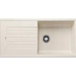 Blanco Zia XL 6 S 1 Bowl Inset Silgranit Composite Kitchen Sink & Waste with Reversible Drainer - 1000 x 500mm