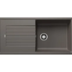 Blanco Zia XL 6 S 1 Bowl Inset Silgranit Composite Kitchen Sink & Waste with Reversible Drainer - 1000 x 500mm