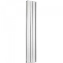 Brenton Flat Double Panel Vertical Radiator - 1800 x 360mm - White