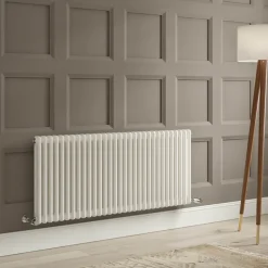 Brenton Olympus Horizontal 2 Column Radiator - White