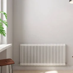 Brenton Olympus Horizontal 2 Column Radiator - White