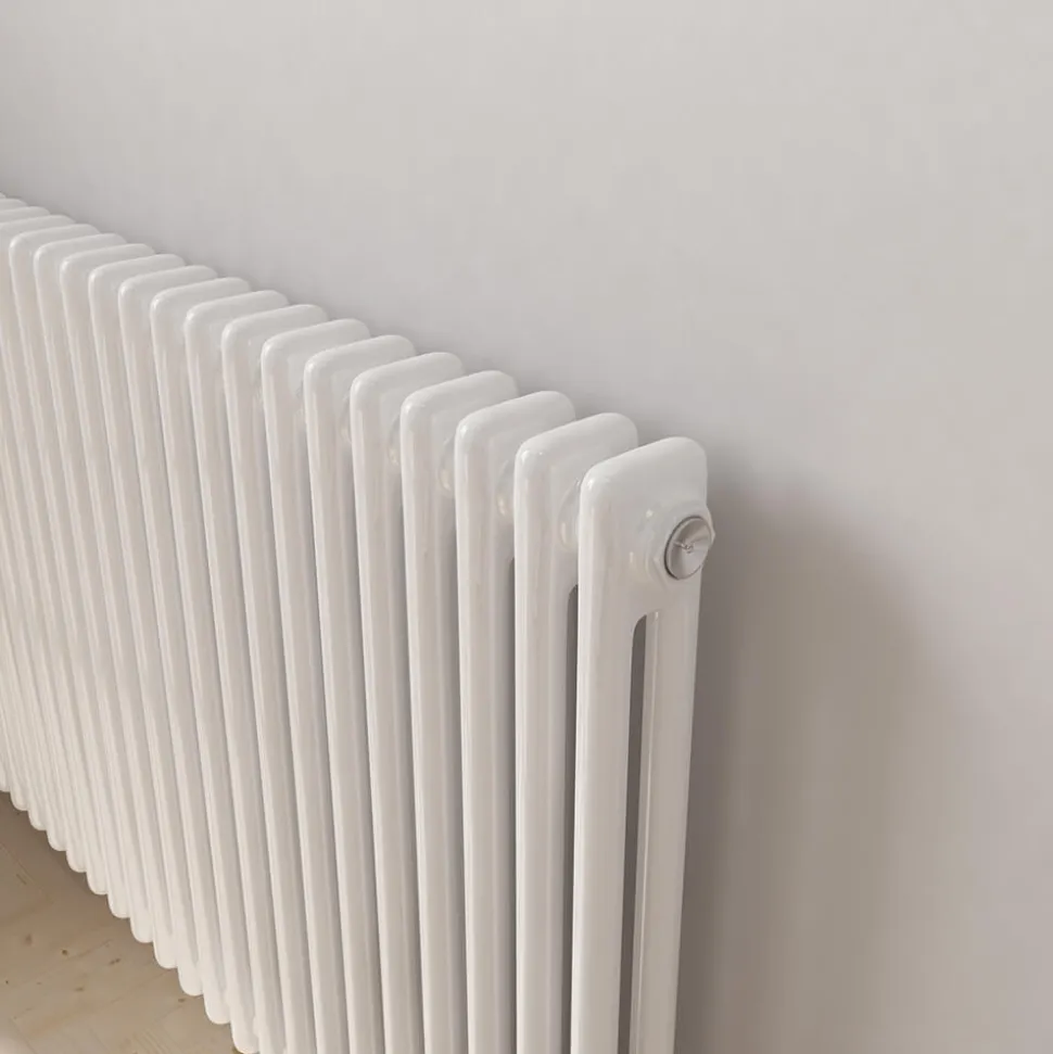 Brenton Olympus Horizontal 2 Column Radiator - White