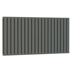 Brenton Oval Double Panel Horizontal Radiator - 600 x 1200mm