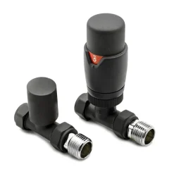 Brenton Thermostatic Radiator Valves - Anthracite