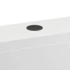 Britton Bathrooms Cistern Flush Button - Matt Black