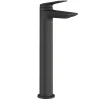 Britton Bathrooms Greenwich Tall Basin Mixer Tap - Matt Black