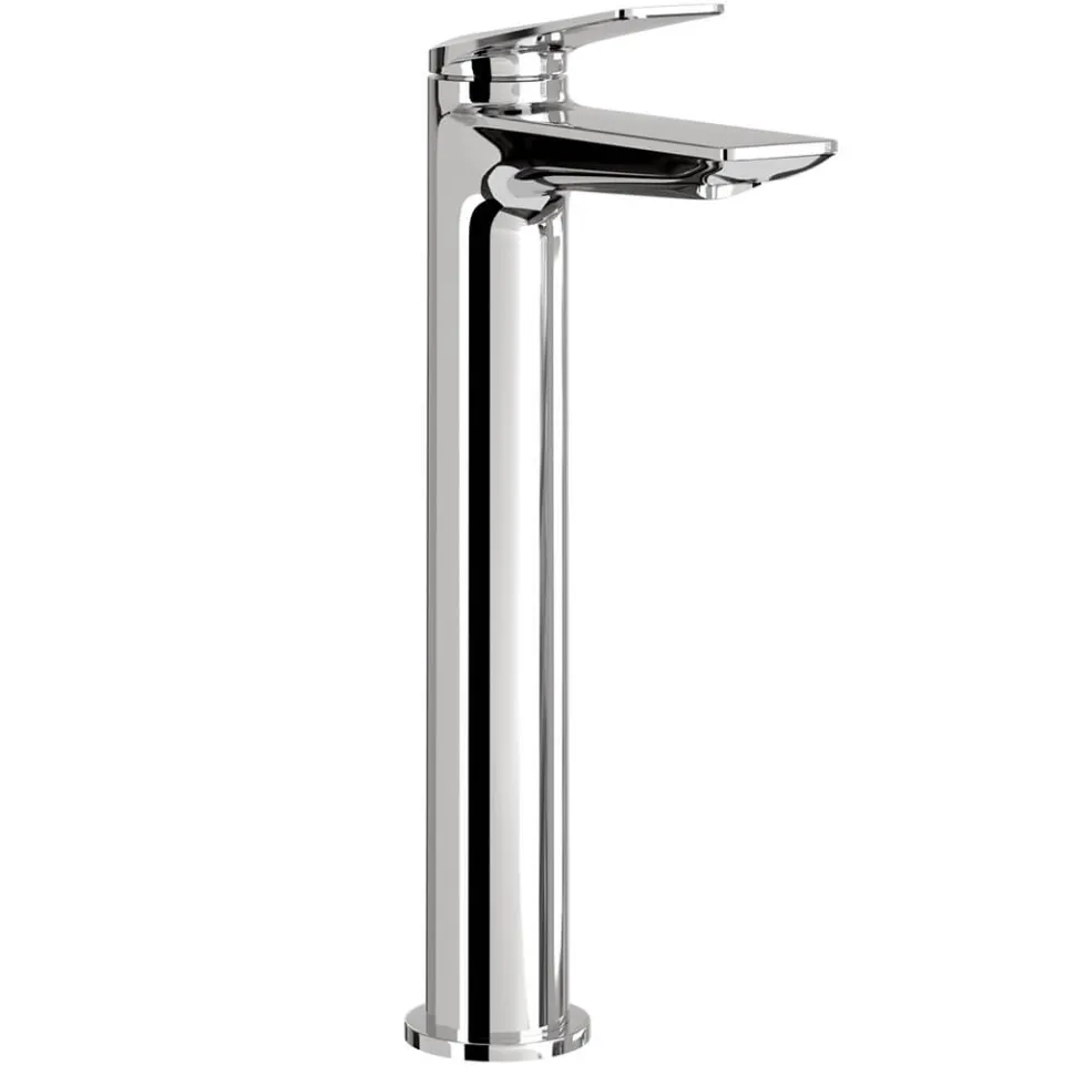 Britton Bathrooms Greenwich Tall Basin Mixer Tap - Chrome