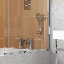 Britton Bathrooms Greenwich Bath Shower Mixer Tap - Chrome