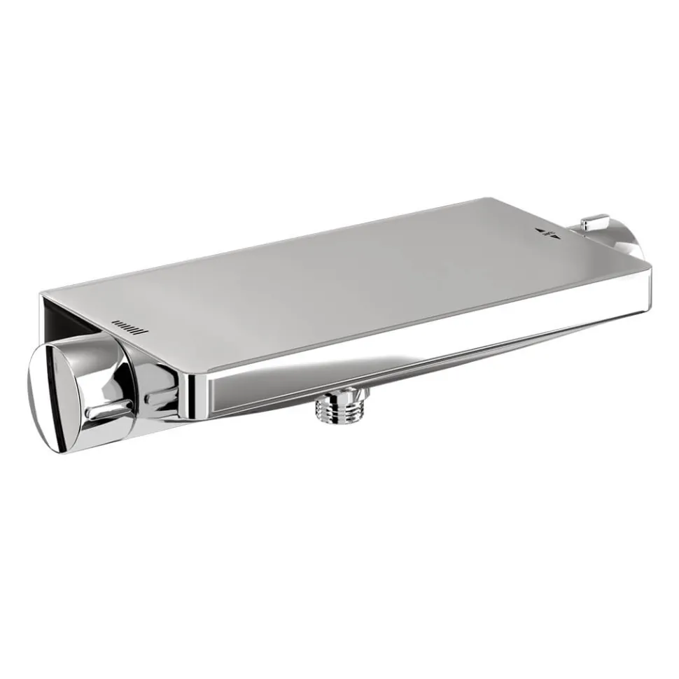Britton Bathrooms Hoxton Thermostatic Shower Valve - Chrome