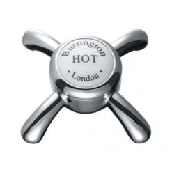 Burlington Anglesey Wall Mounted Bath Shower Mixer with Straight Valves & S Adjuster