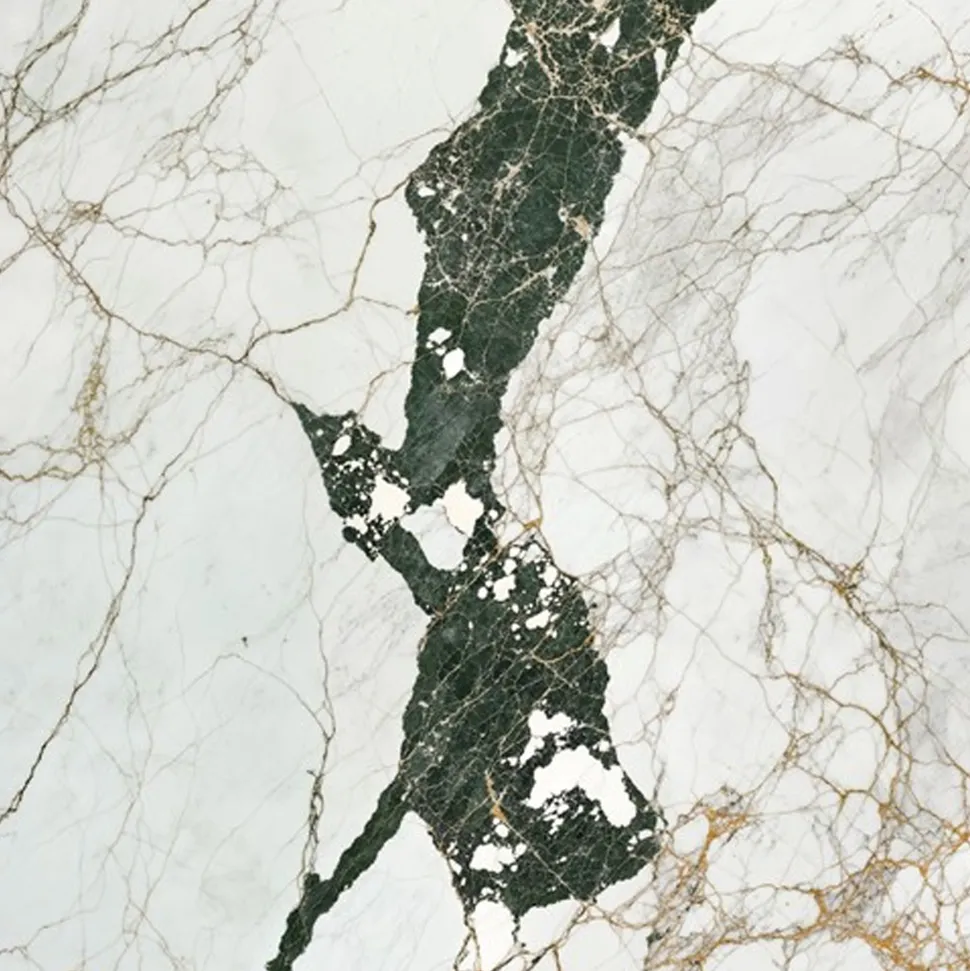 Burlington Calacatta Verde Marble Waterproof Core Laminate Bathroom Wall Panel