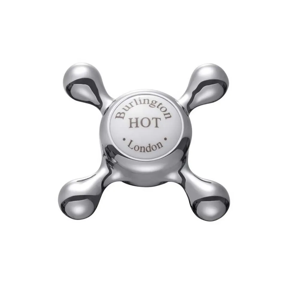 Burlington Claremont Bidet Mixer Tap with Pop Up Waste