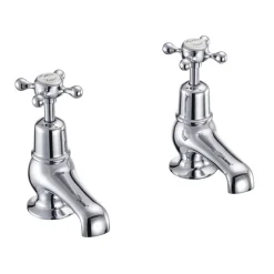 Burlington Claremont 3 Inch Basin Pillar Taps