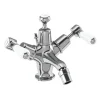 Burlington Kensington Bidet Mixer Tap with Pop Up Waste