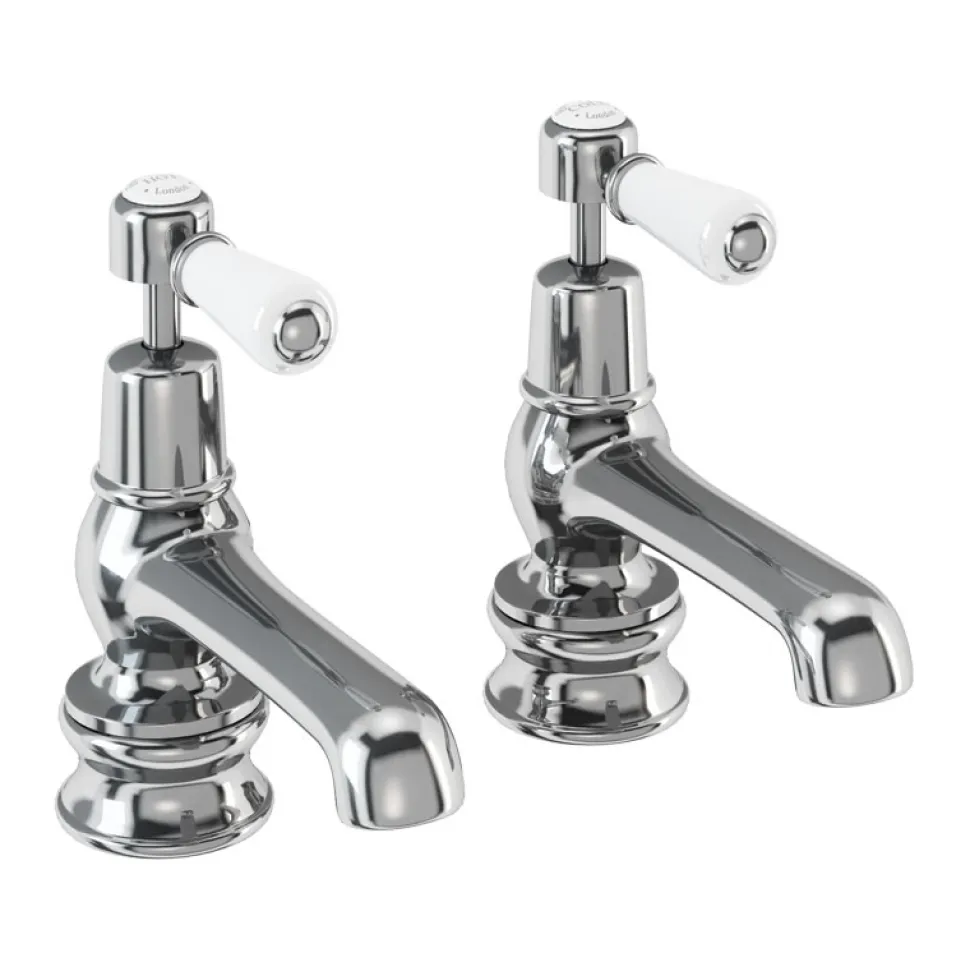 Burlington Kensington 5 Inch Basin Pillar Taps