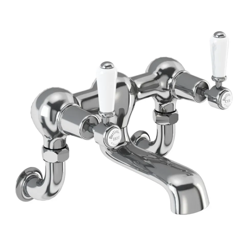 Burlington Kensington Wall Mounted Bath Filler Tap