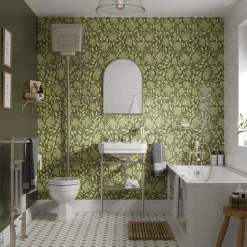 Burlington Spring Chrysanths Acrylic Bathroom Wall Panel