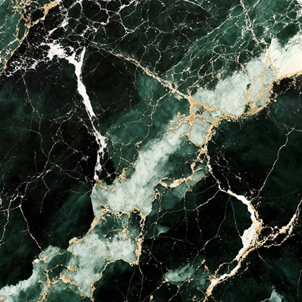 Burlington Verde Saint Denis Marble Waterproof Core Laminate Bathroom Wall Panel