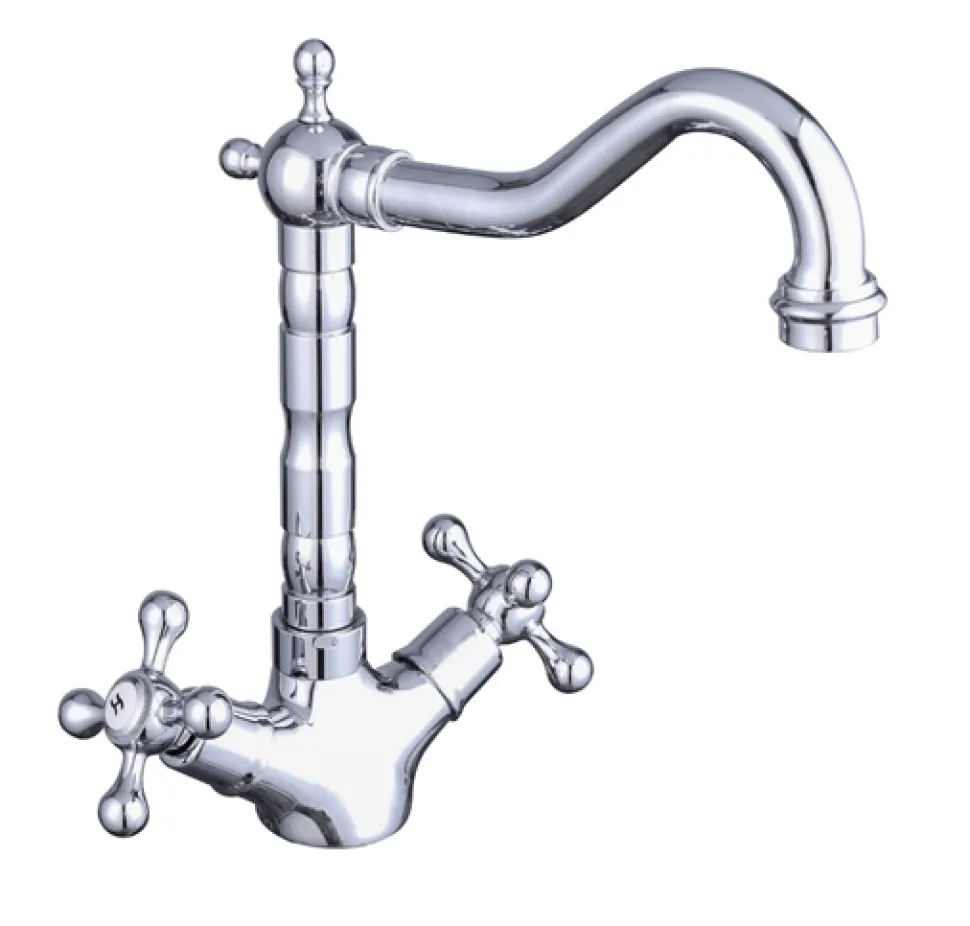 Butler & Rose Abbey Traditional Polished Chrome Mono Kitchen Mixer and Complete Filter Kit