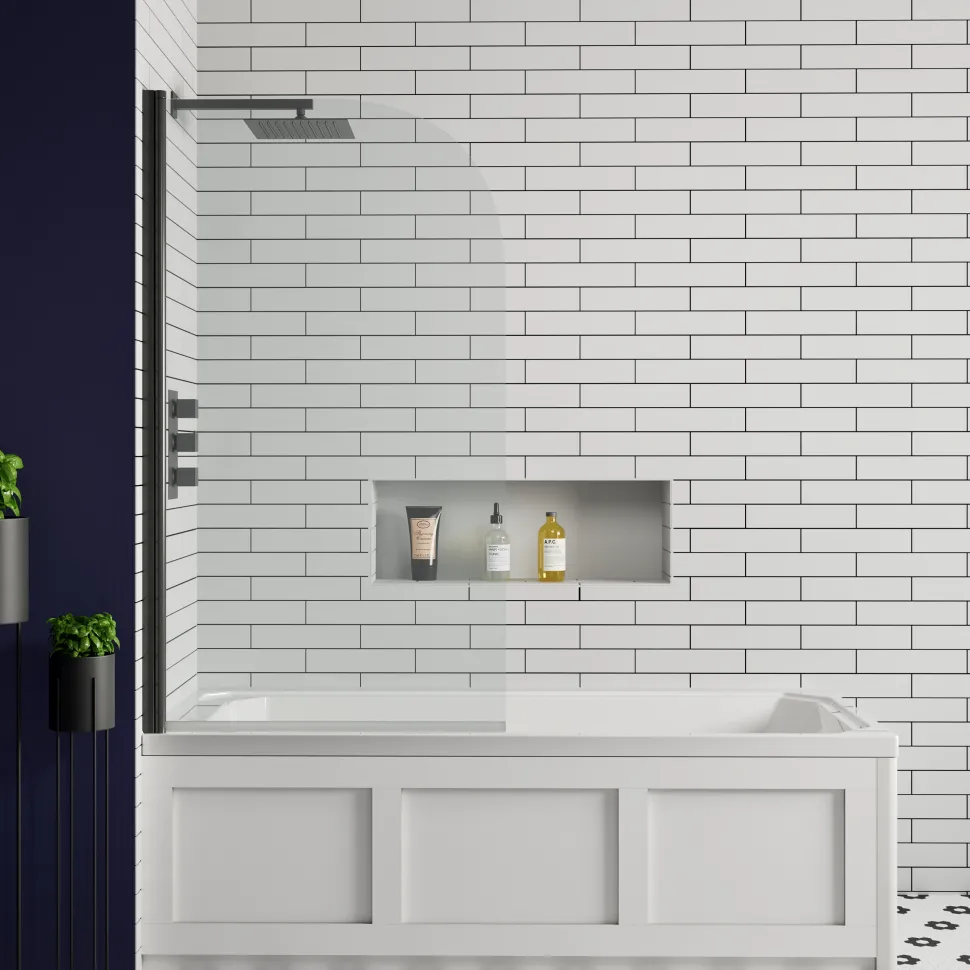 Butler & Rose Art Deco Shower Bath & Shower Screen