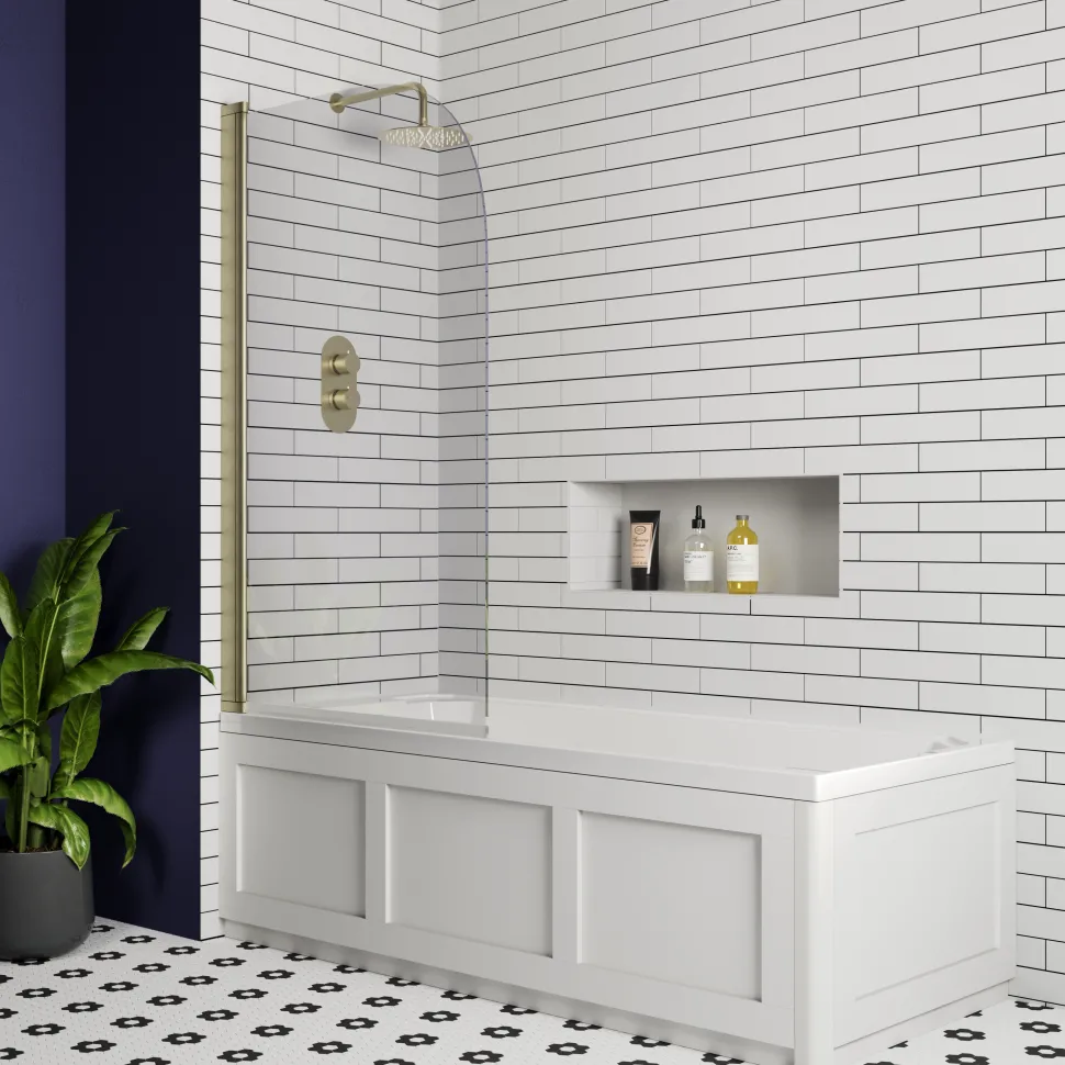 Butler & Rose Art Deco Shower Bath & Shower Screen