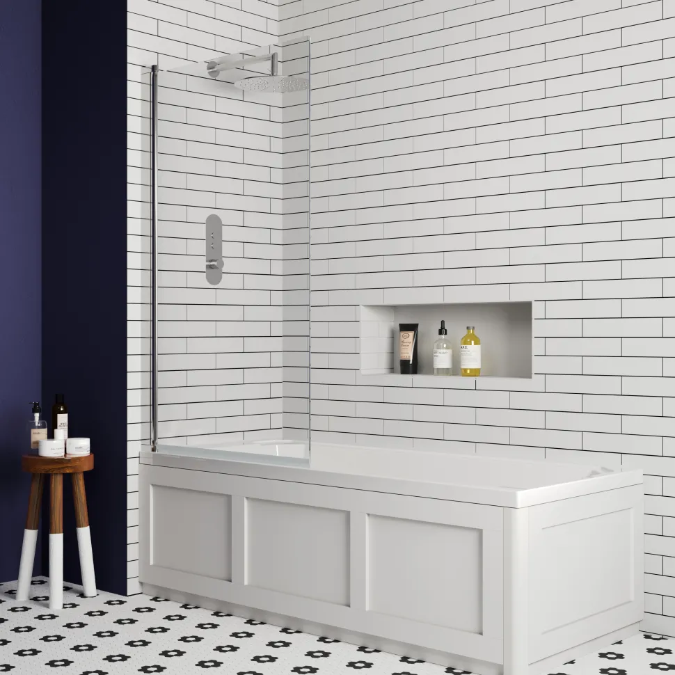 Butler & Rose Art Deco Shower Bath & Shower Screen