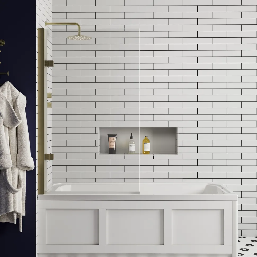 Butler & Rose Art Deco Shower Bath & Shower Screen