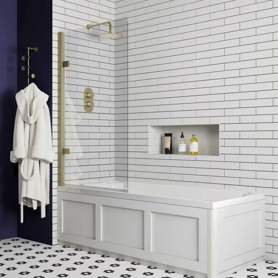 Butler & Rose Art Deco Shower Bath & Shower Screen