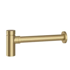 Butler & Rose Beatrice Brushed Brass Bottle Trap