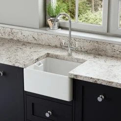 Butler & Rose Belfast / Butler Ceramic Fireclay Kitchen Sink - 460 x 380mm