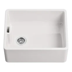 Butler & Rose Belfast Butler Kitchen Sink with Victoria Kitchen Tap & Basket Strainer Waste