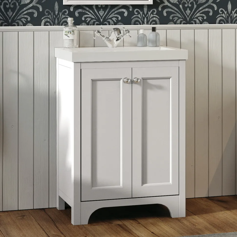 Butler & Rose Benedict 600mm Floorstanding Vanity Unit & Basin