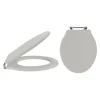 Butler & Rose Benedict Stone Grey Soft Closing Top Fix Toilet Seat