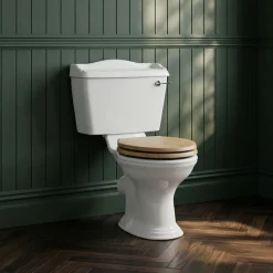 Butler & Rose Benedict Traditional Close Coupled Toilet (Excluding Seat)