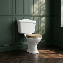 Butler & Rose Benedict Traditional Close Coupled Toilet (Excluding Seat)